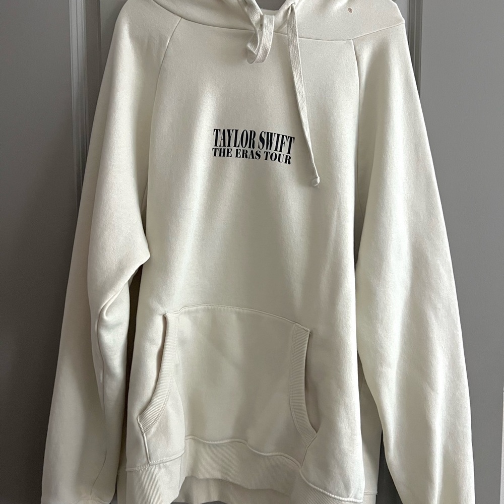 Taylor Swift Eras Tour XXL Cream Hoodie